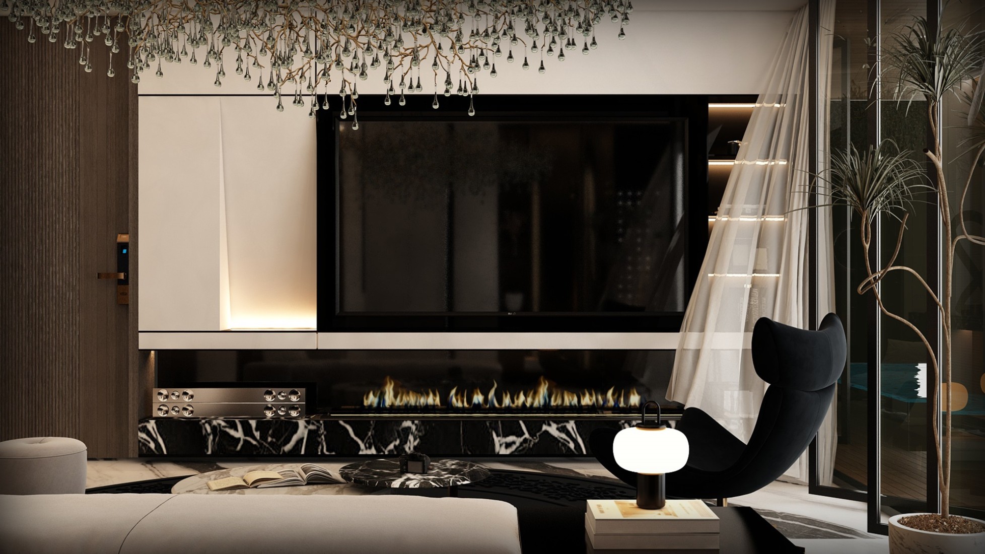 Semi-furnished finishing 2