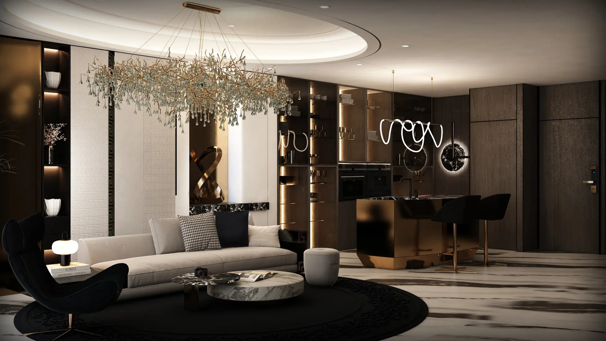 Semi-furnished finishing 3