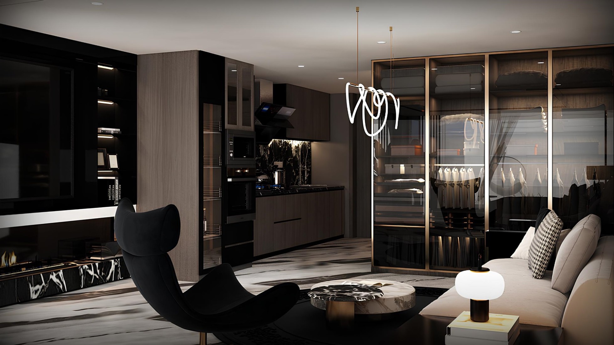 Semi-furnished finishing 4