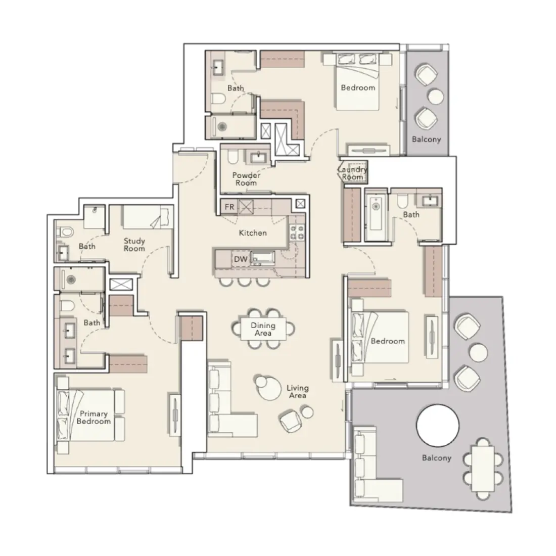 3 Bedroom
