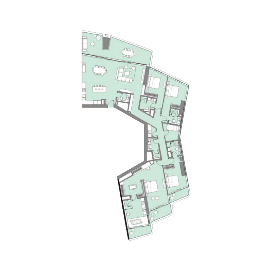 4 Bedrooms in Lux