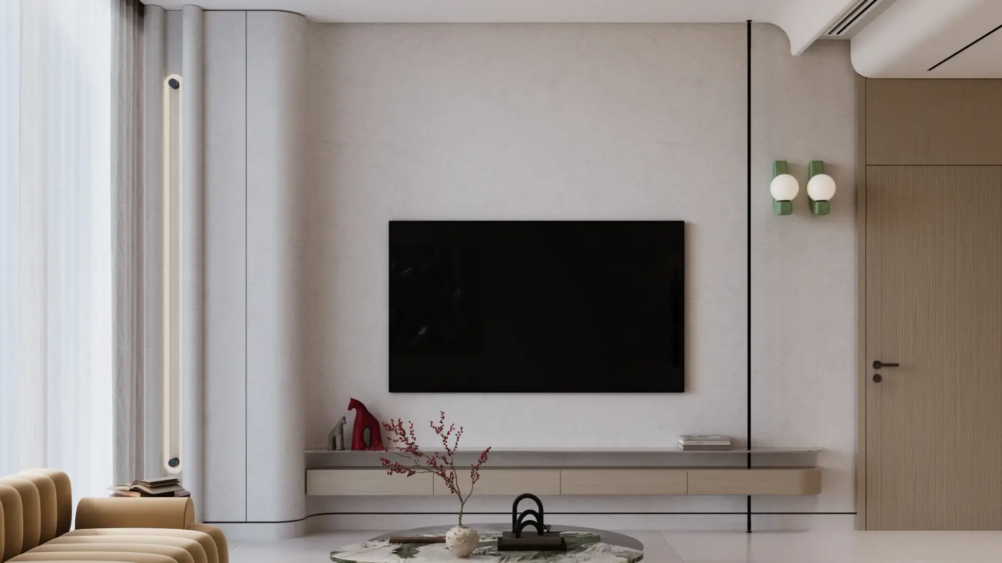 Semi-furnished finishing 1