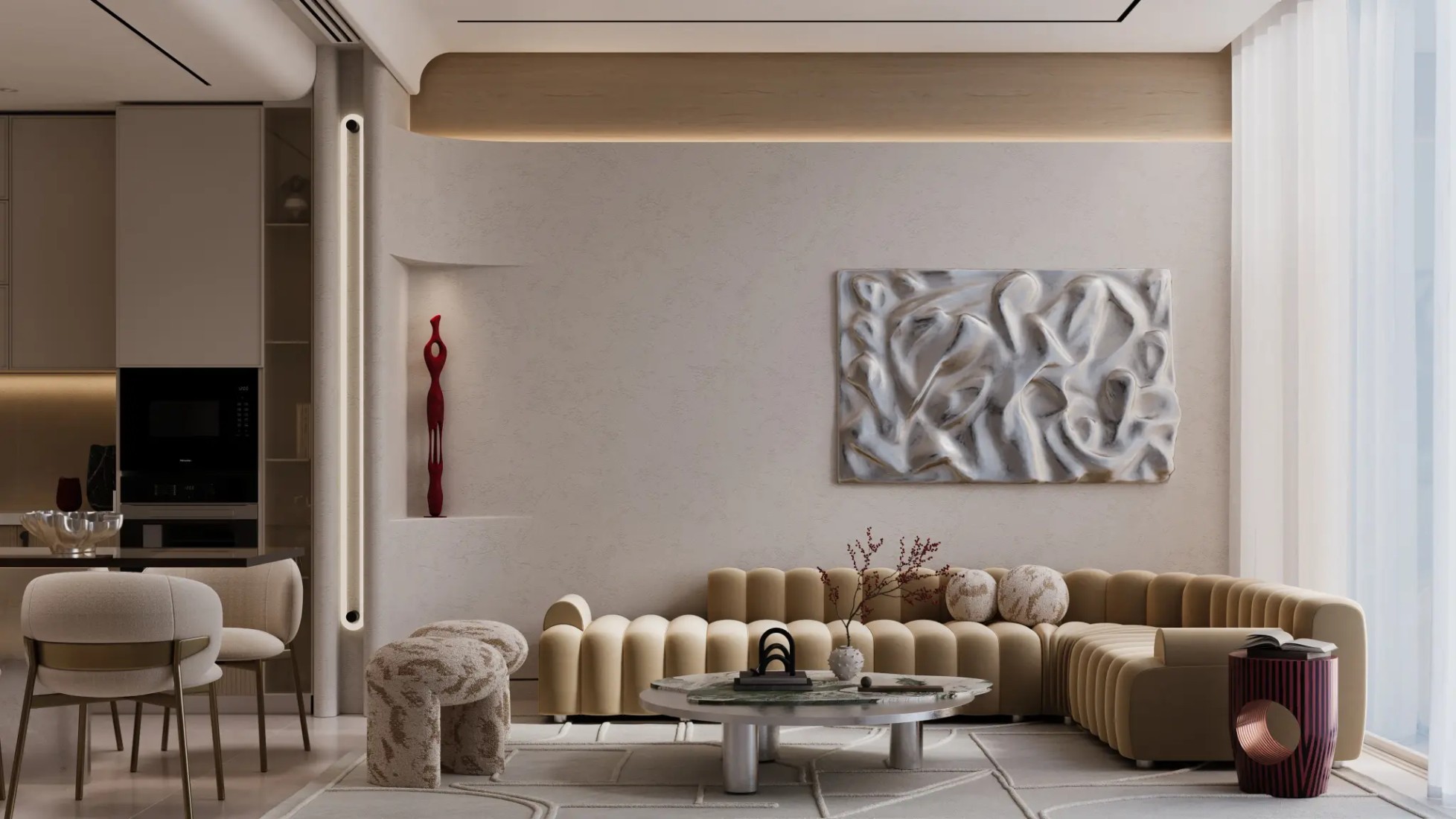 Semi-furnished finishing 2