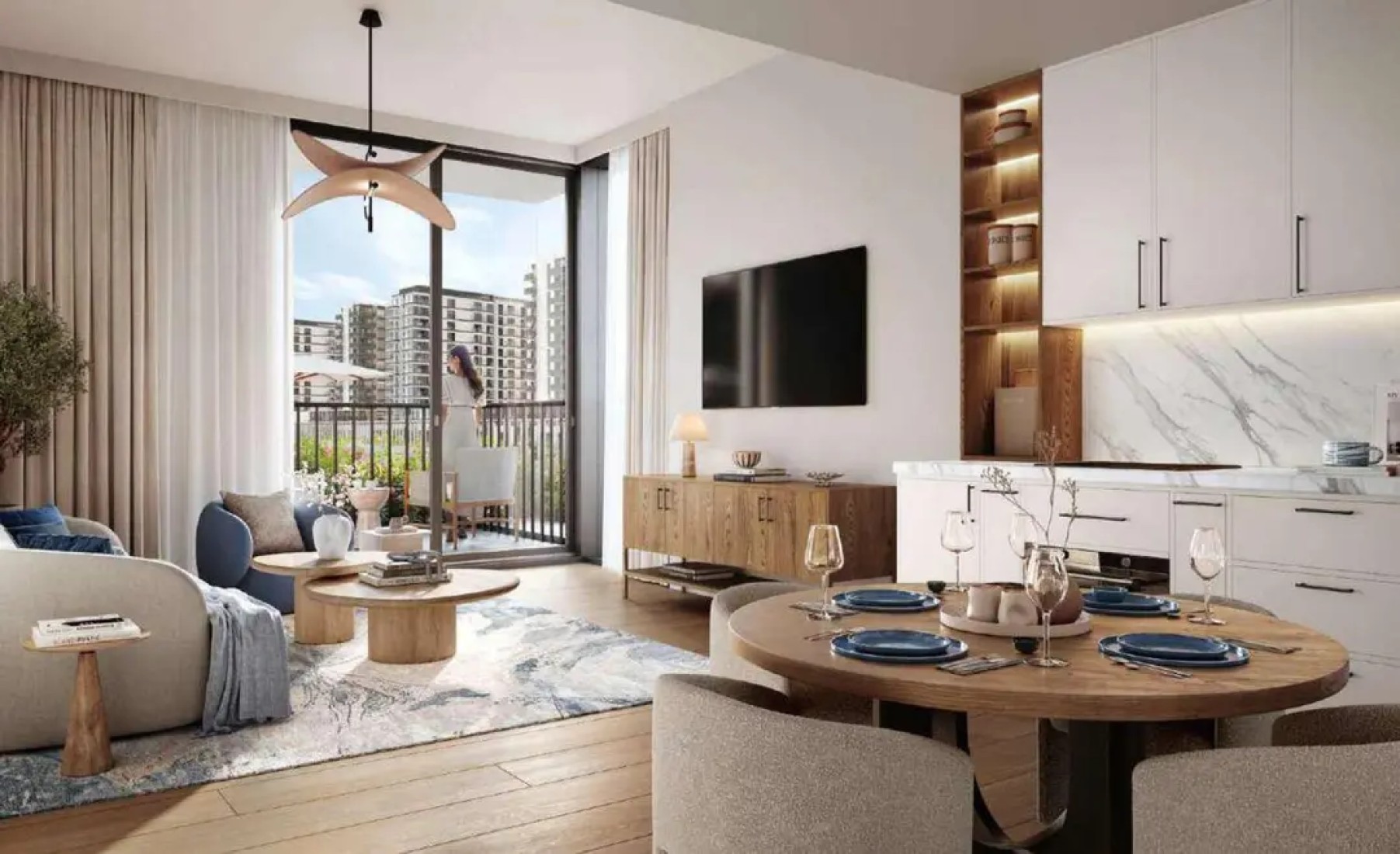 Semi-furnished finishing 1