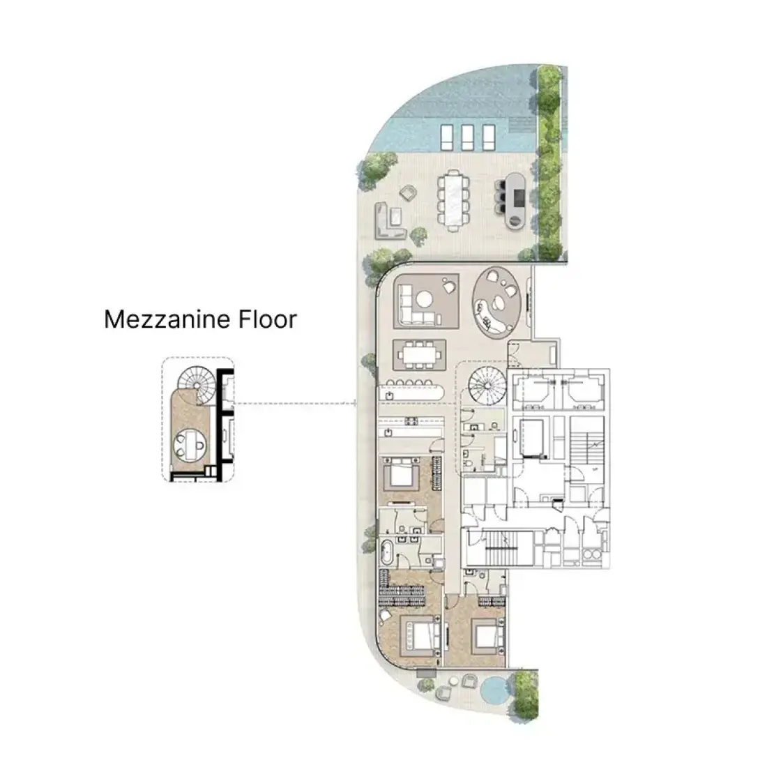 3 Bedrooms in One Casa
