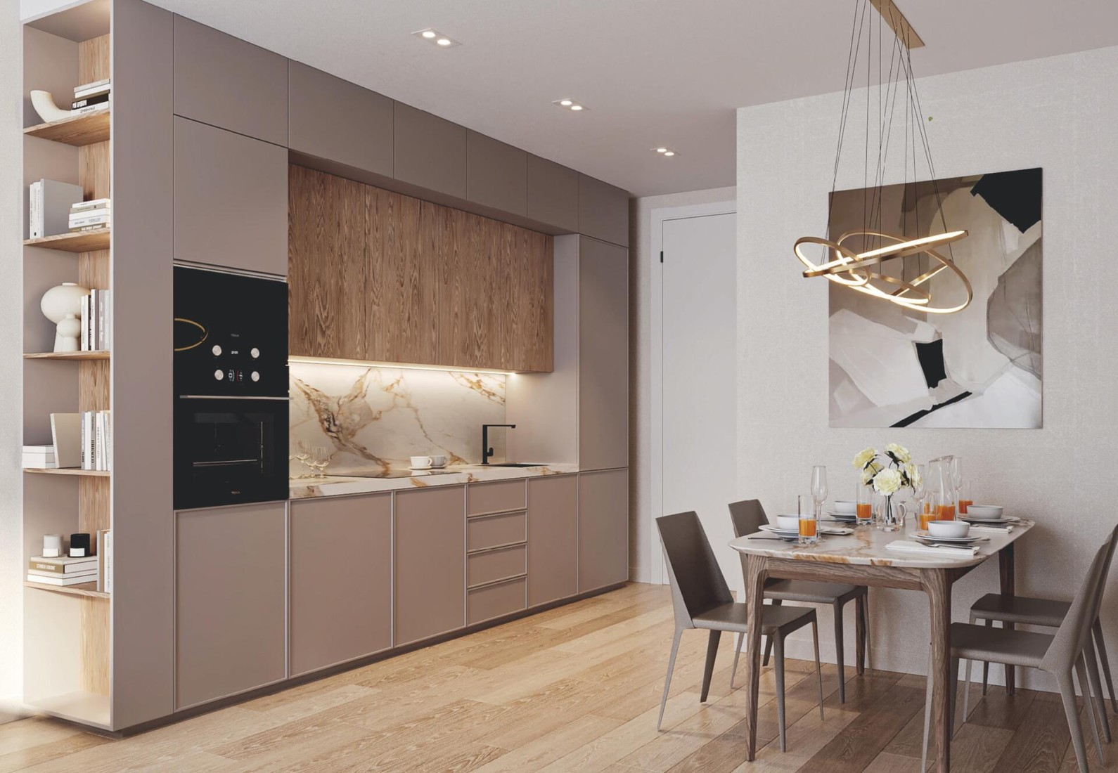 Semi-furnished finishing 4