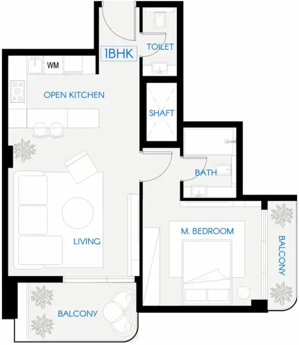 1 Bedroom in Celestara Residences