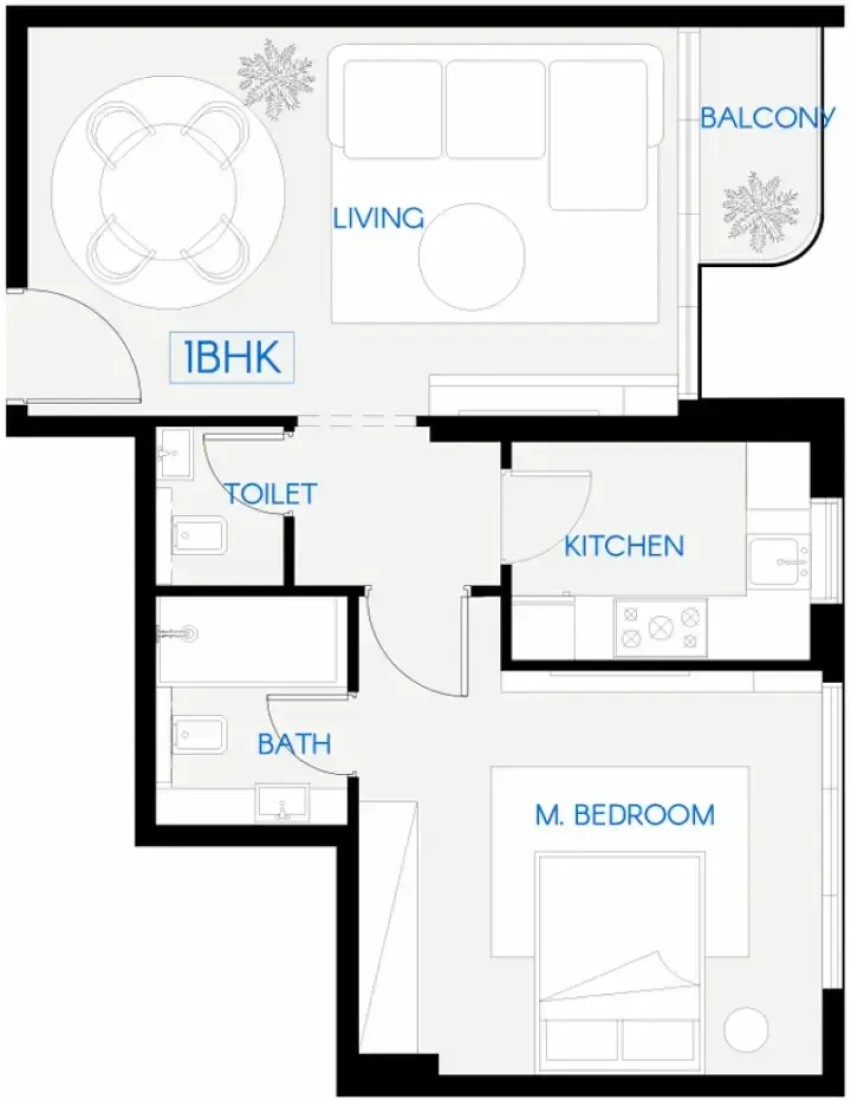 1 Bedroom in Celestara Residences