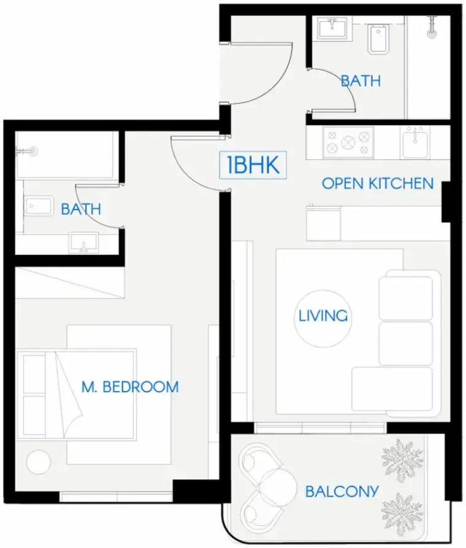 1 Bedroom in Celestara Residences