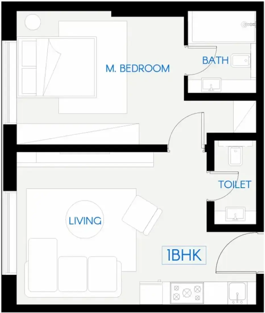 1 Bedroom in Celestara Residences