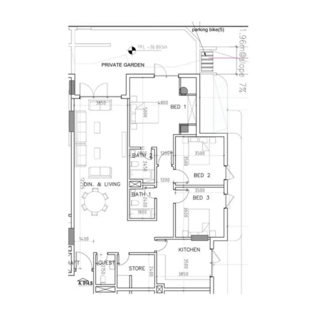 3 Bedrooms in Janayen Avenue