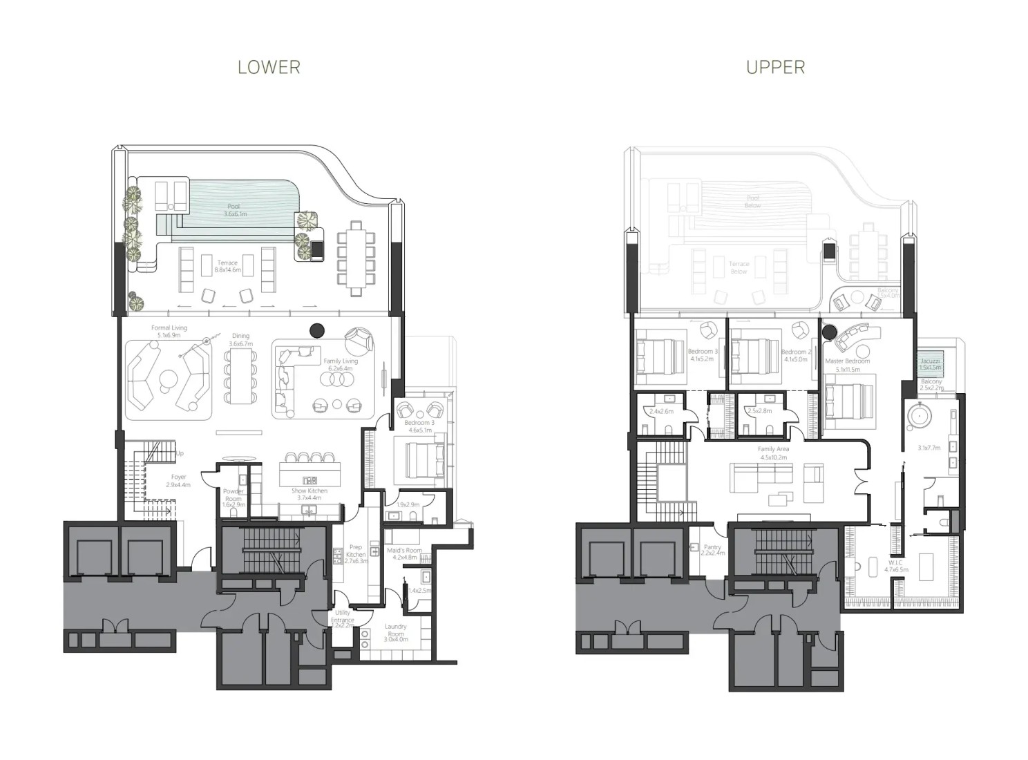 4 Bedrooms in The Alba Residences