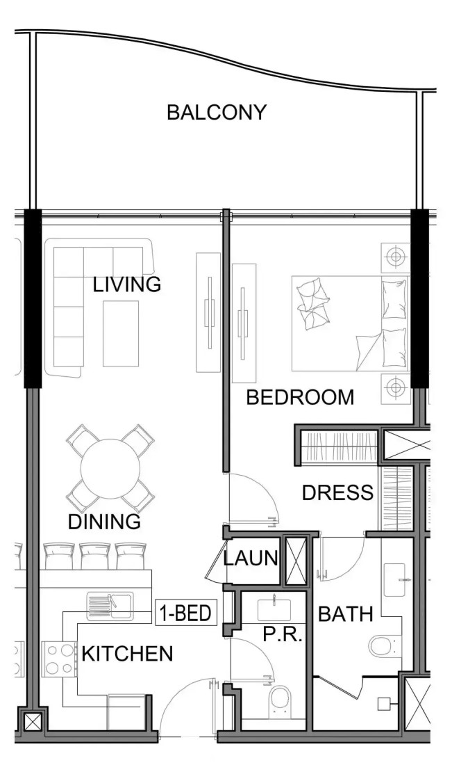 1 Bedroom in Damac Lagoons Views Phase 3