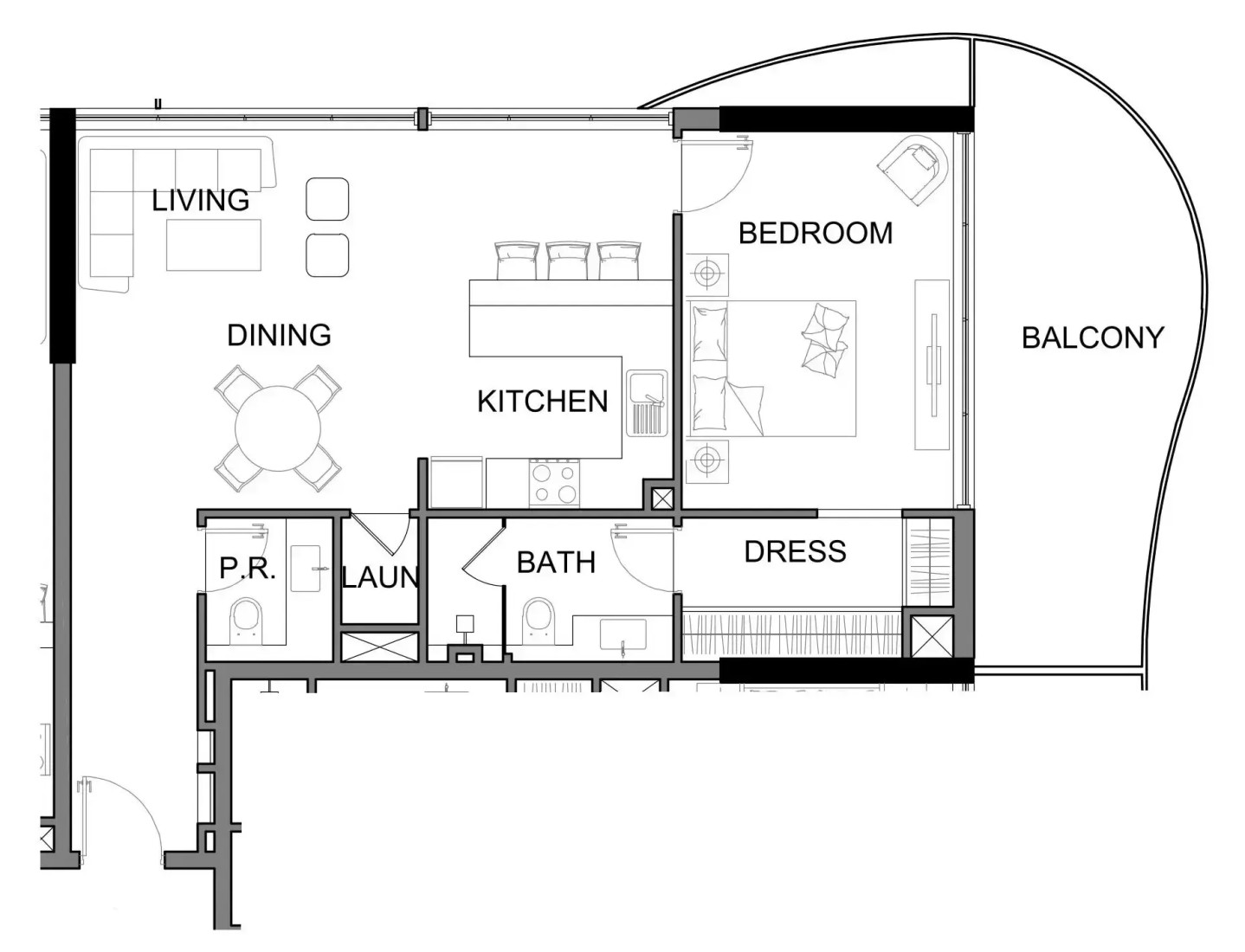 1 Bedroom in Damac Lagoons Views Phase 3