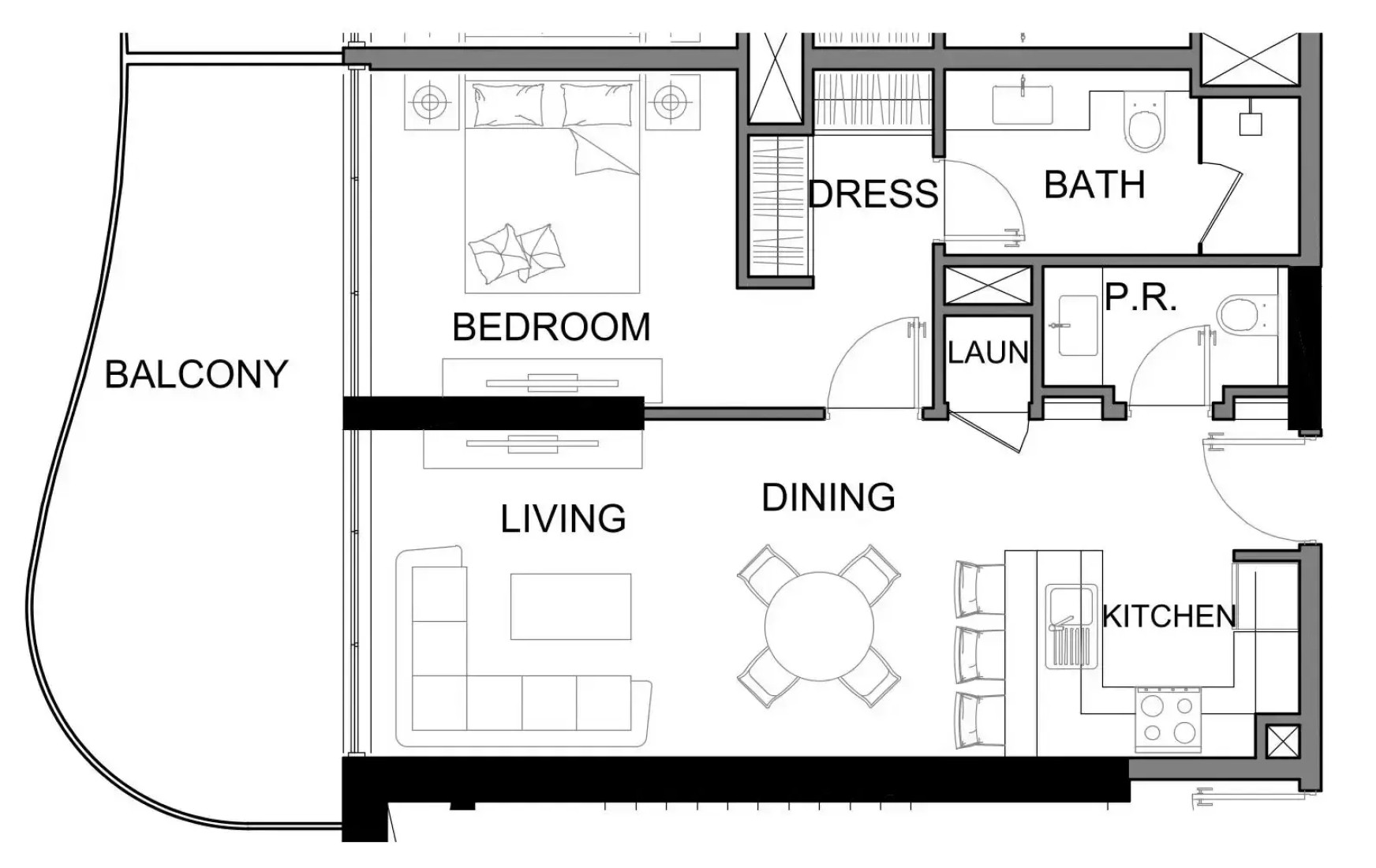 1 Bedroom in Damac Lagoons Views Phase 3