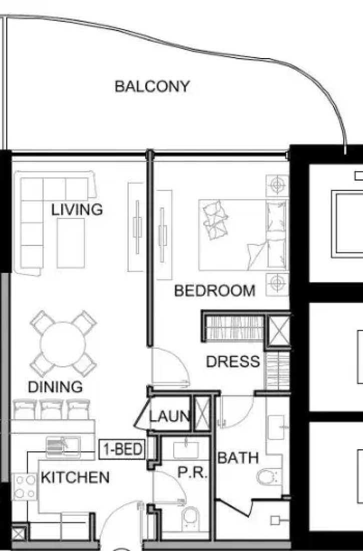 1 Bedroom in Damac Lagoons Views Phase 3