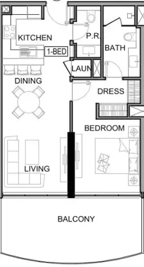 1 Bedroom in Damac Lagoons Views Phase 3