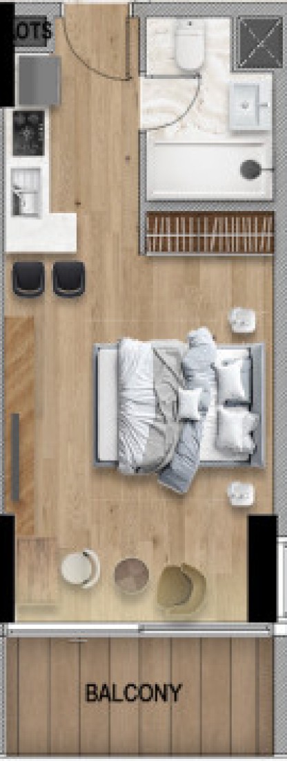 Studio in Bararigate by ADE
