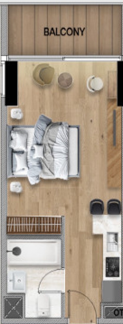 Studio in Bararigate by ADE