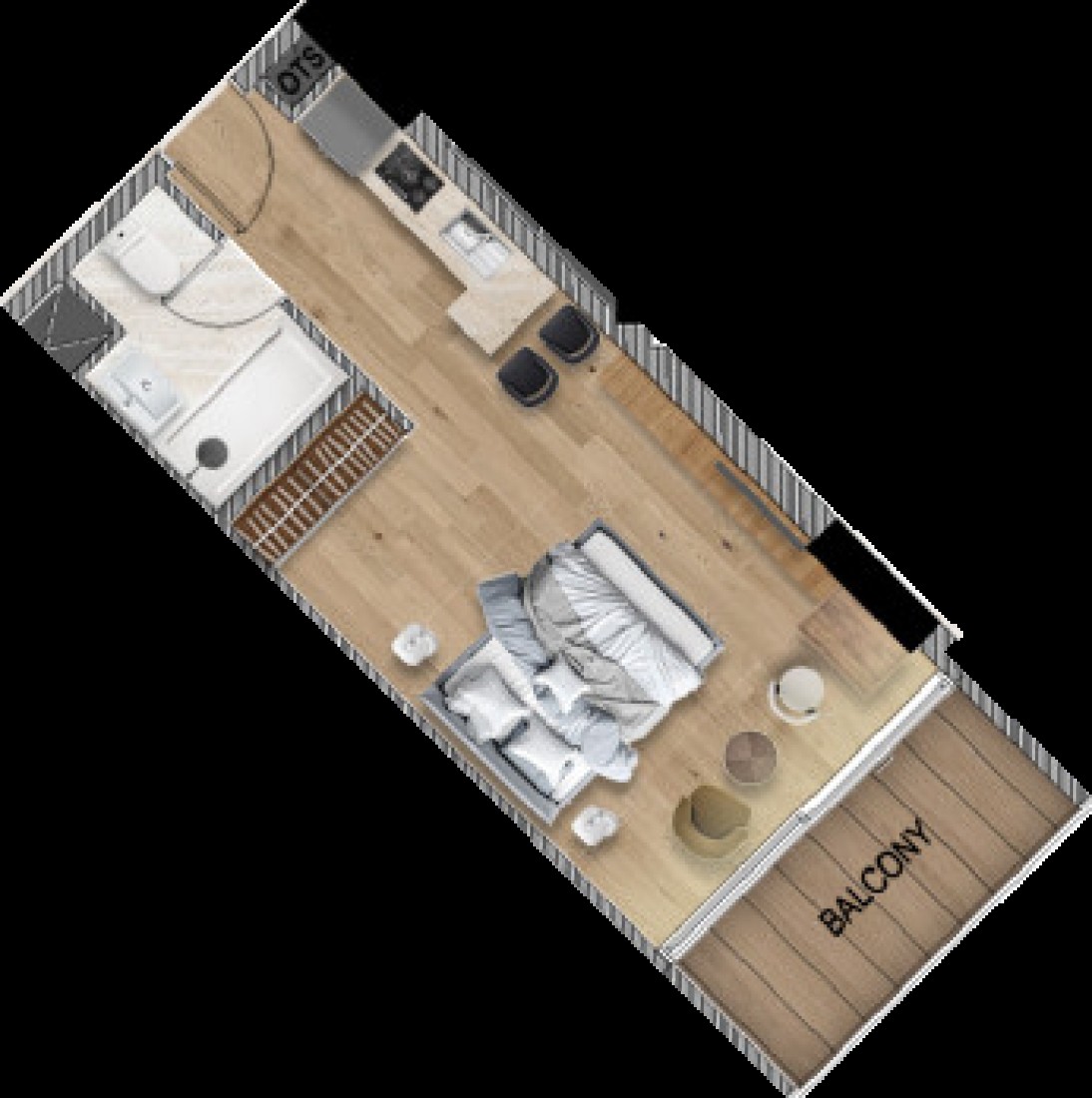 Studio in Bararigate by ADE