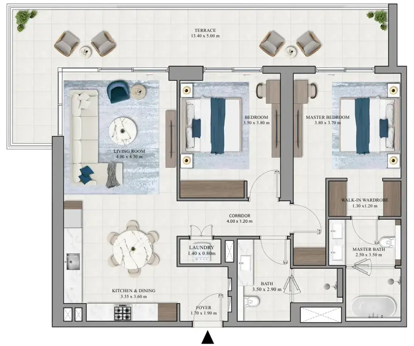 2 Bedroom