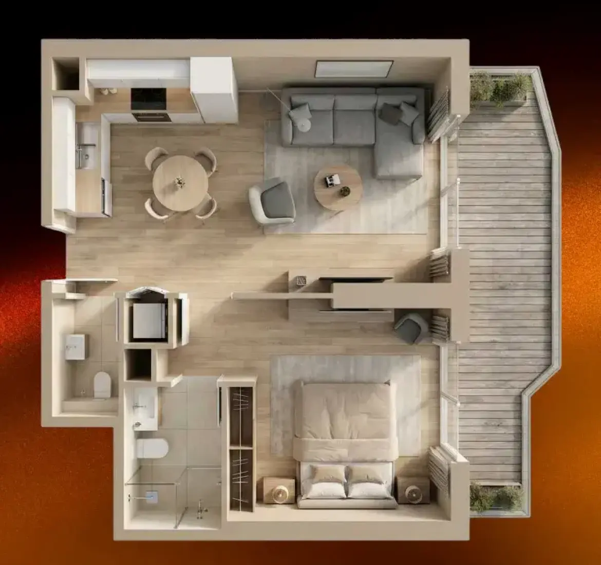 1 Bedroom in 09 Life Residences