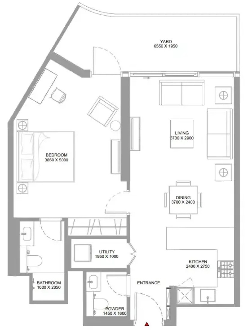 1 Bedroom in Capeside Marina Residences