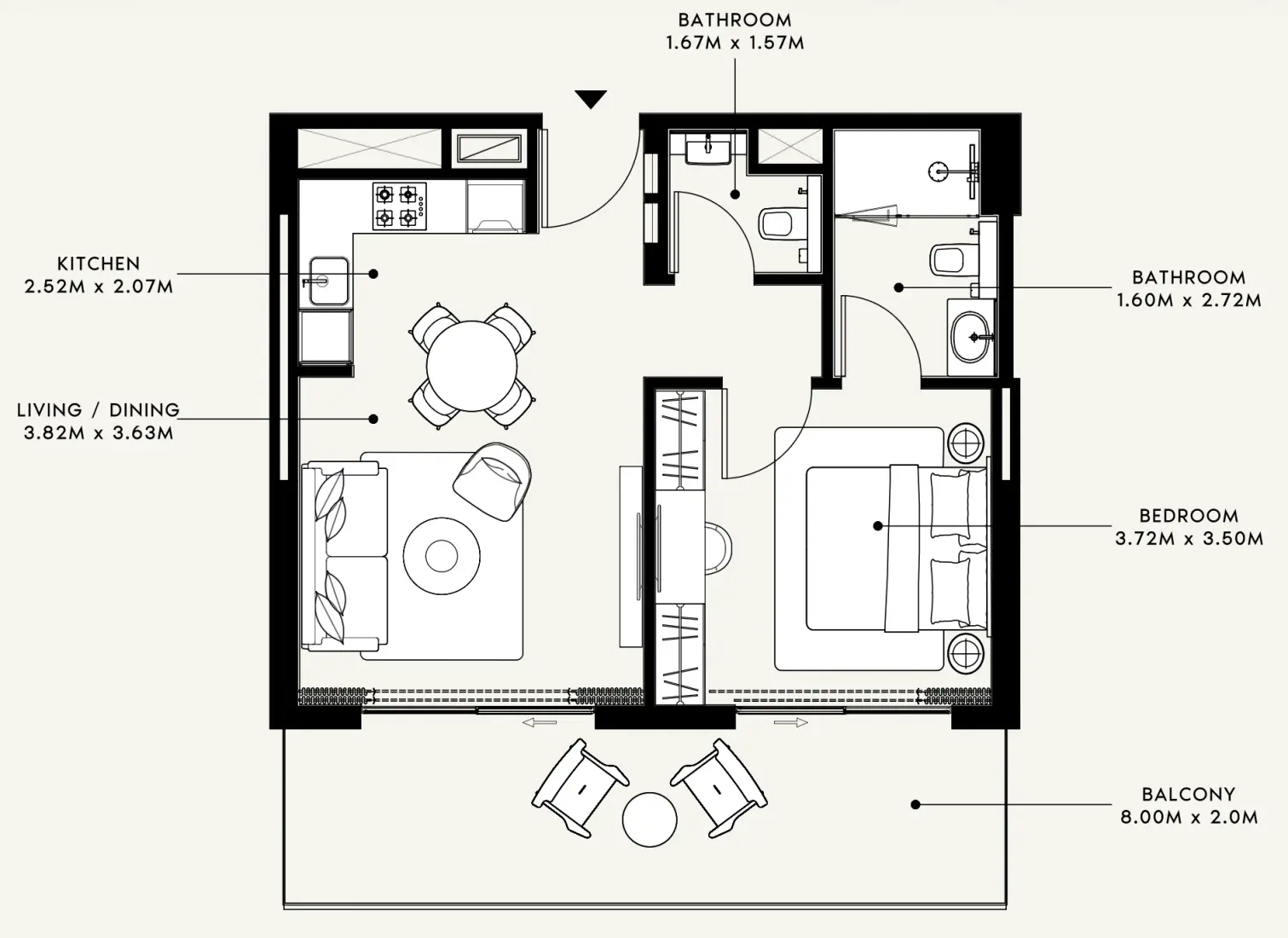 1 Bedroom in Azizi Venice 14