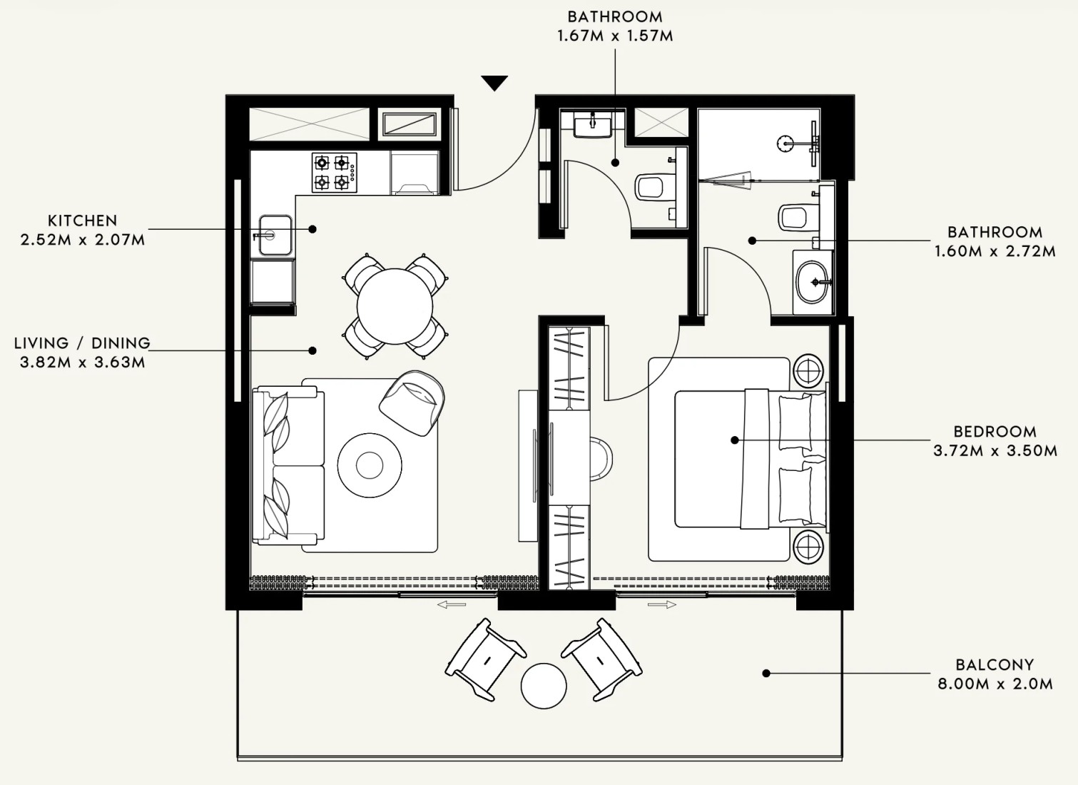 1 Bedroom in Azizi Venice 14