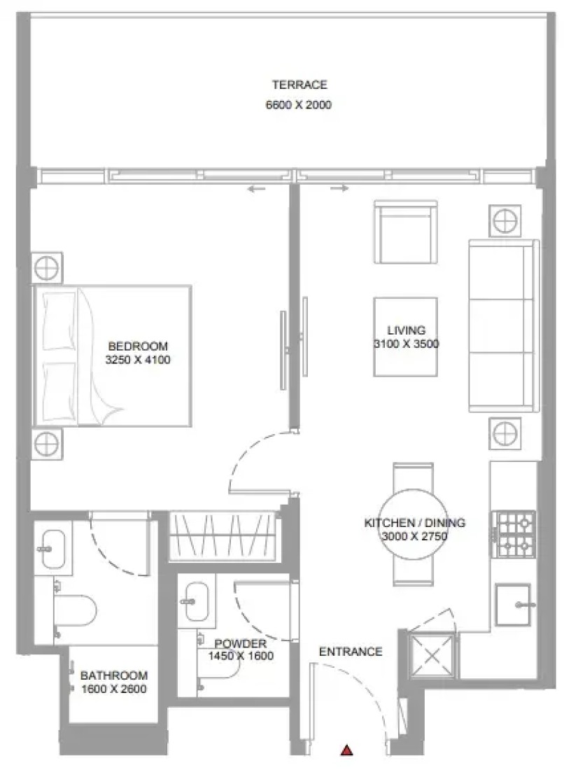 1 Bedroom in Canalside Marina Residences