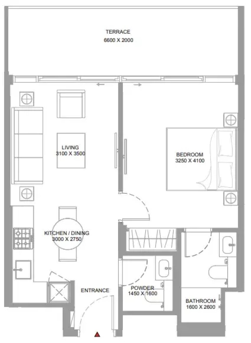1 Bedroom in Canalside Marina Residences
