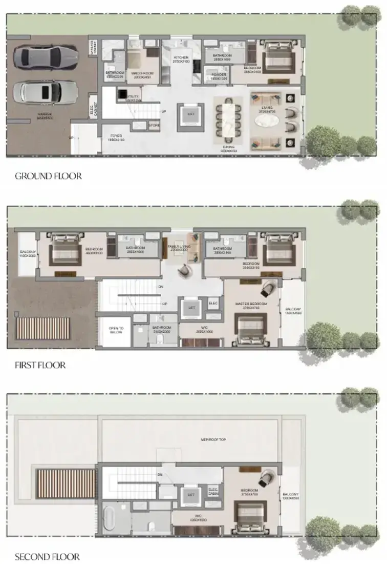 5 Bedrooms in The Brooks at Sobha Sanctuary