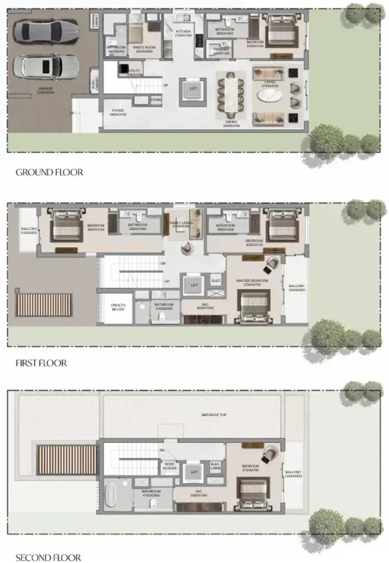 5 Bedrooms in The Brooks at Sobha Sanctuary