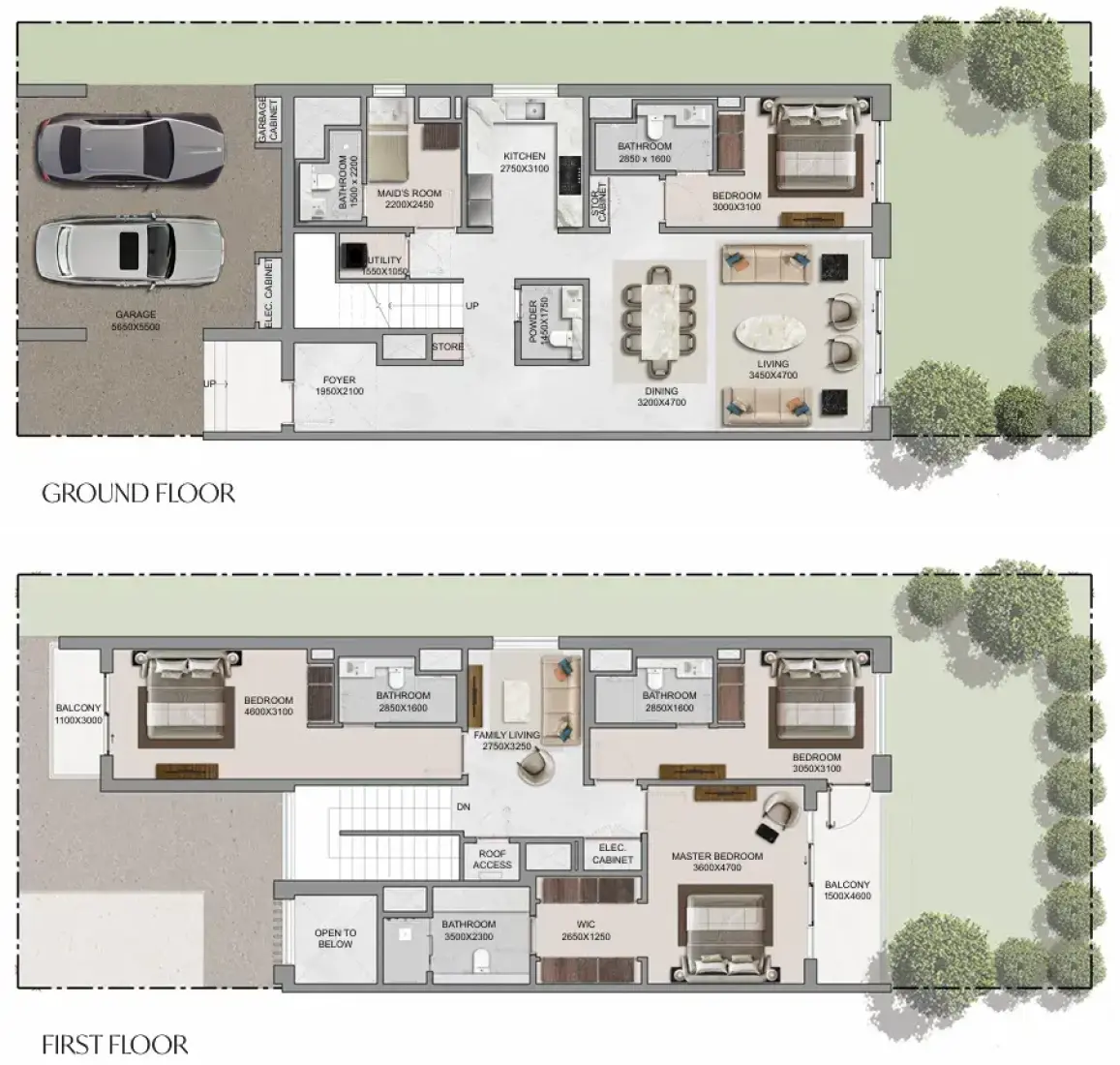 4 Bedrooms in The Brooks at Sobha Sanctuary