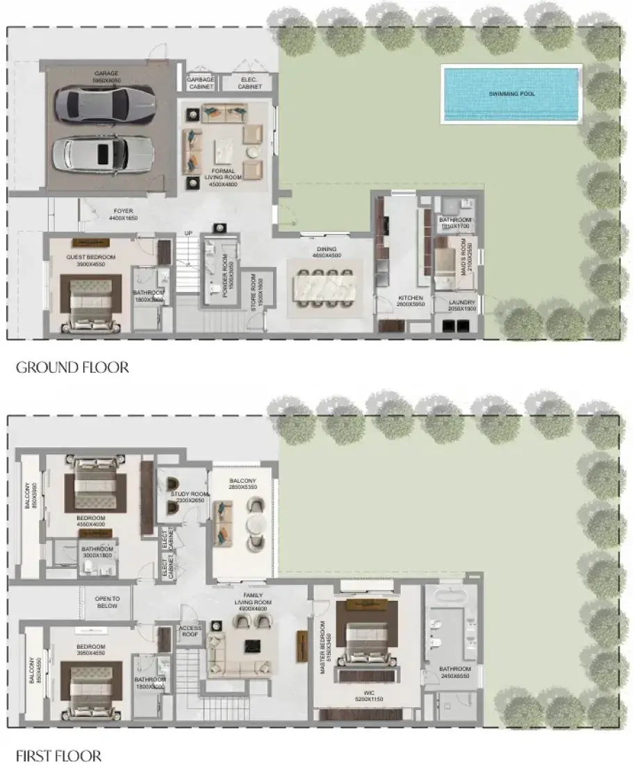 4 Bedrooms in The Grove at Sobha Sanctuary
