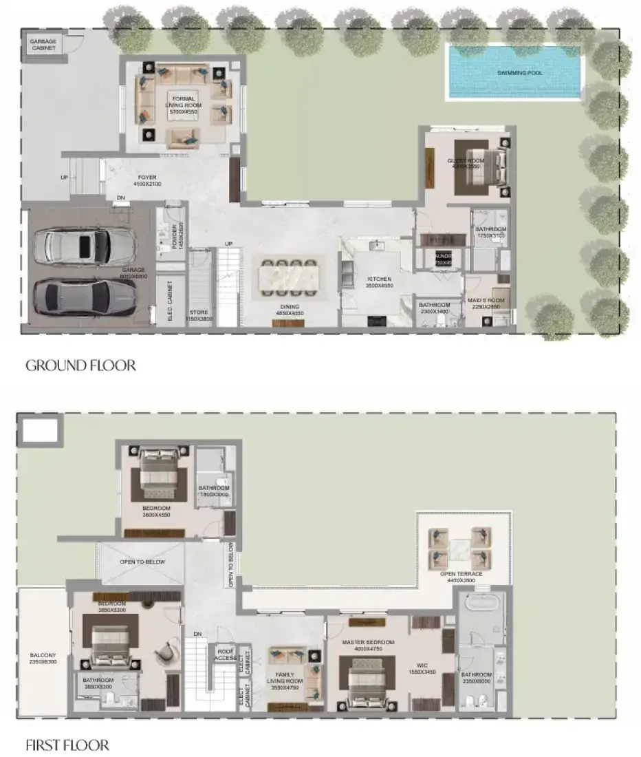 4 Bedrooms in The Grove at Sobha Sanctuary