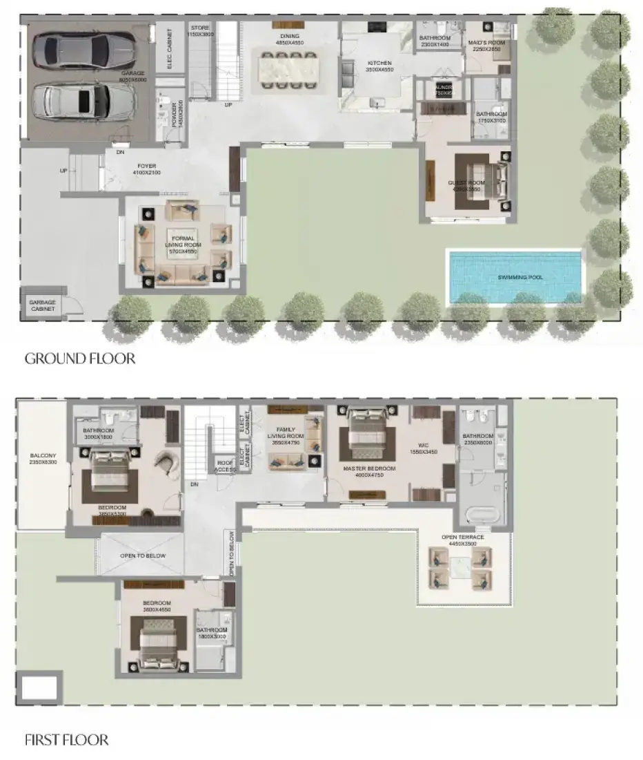 4 Bedrooms in The Grove at Sobha Sanctuary
