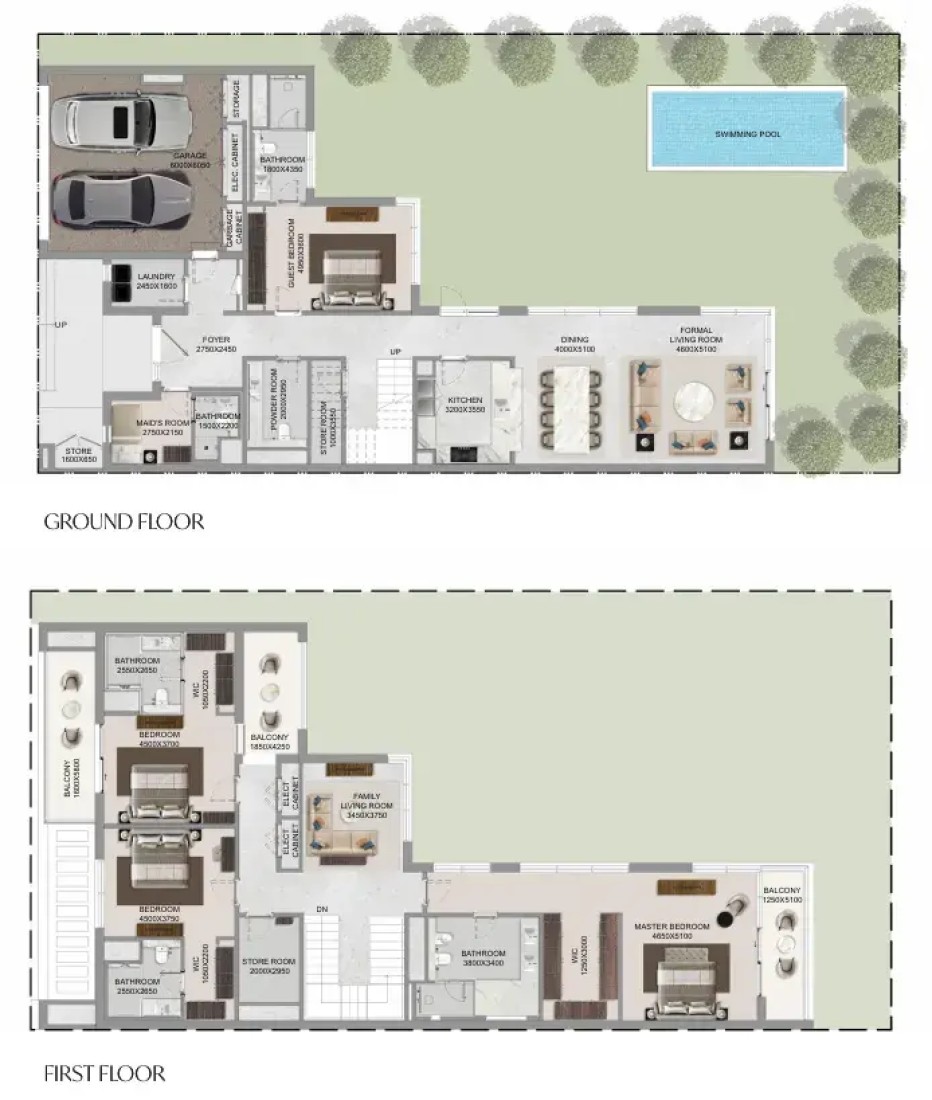 4 Bedrooms in The Grove at Sobha Sanctuary