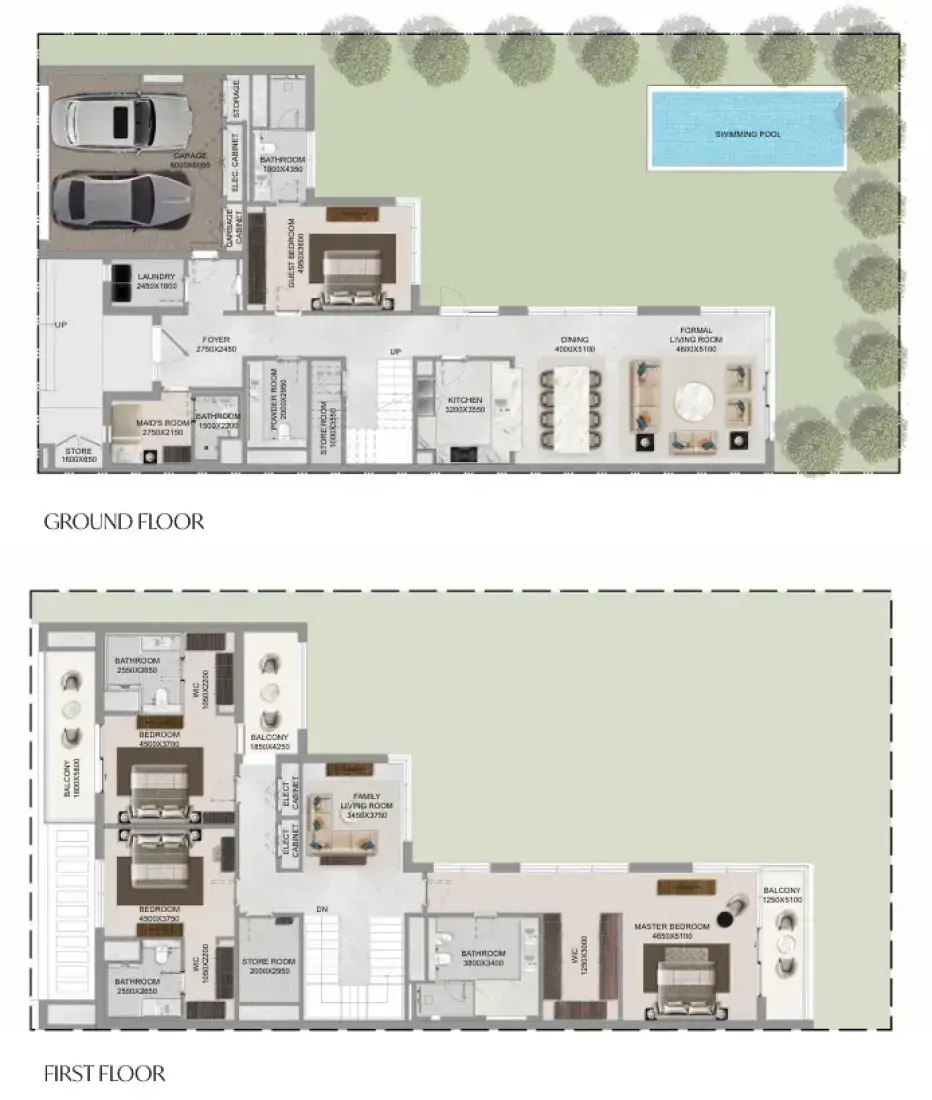 4 Bedrooms in The Grove at Sobha Sanctuary