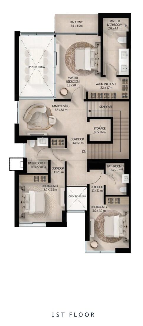 4 Bedrooms in Raiha at WAADA