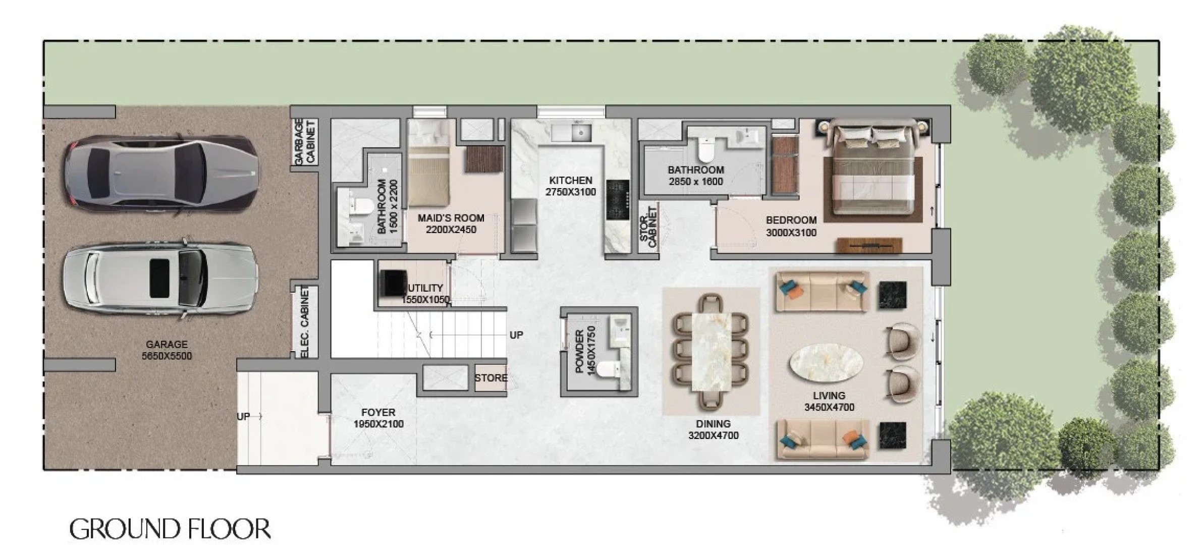 4 Bedrooms in The Greens at Sobha Sanctuary