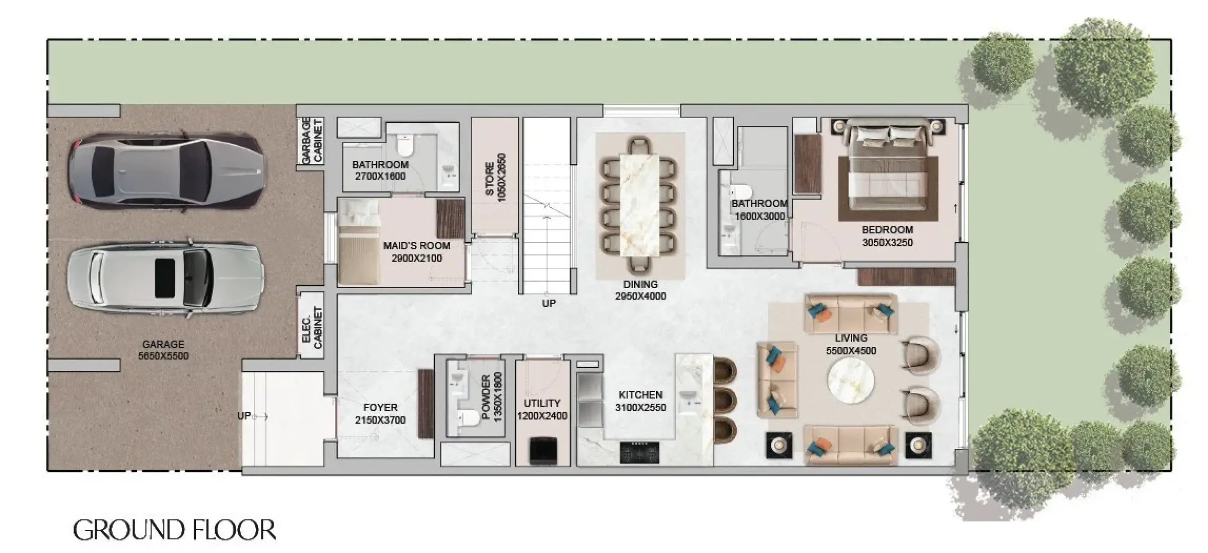 4 Bedrooms in The Greens at Sobha Sanctuary