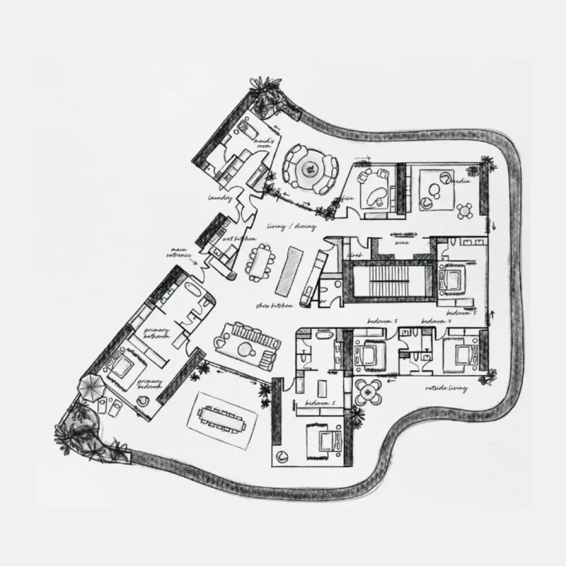5 Bedrooms in Wedyan The Canal