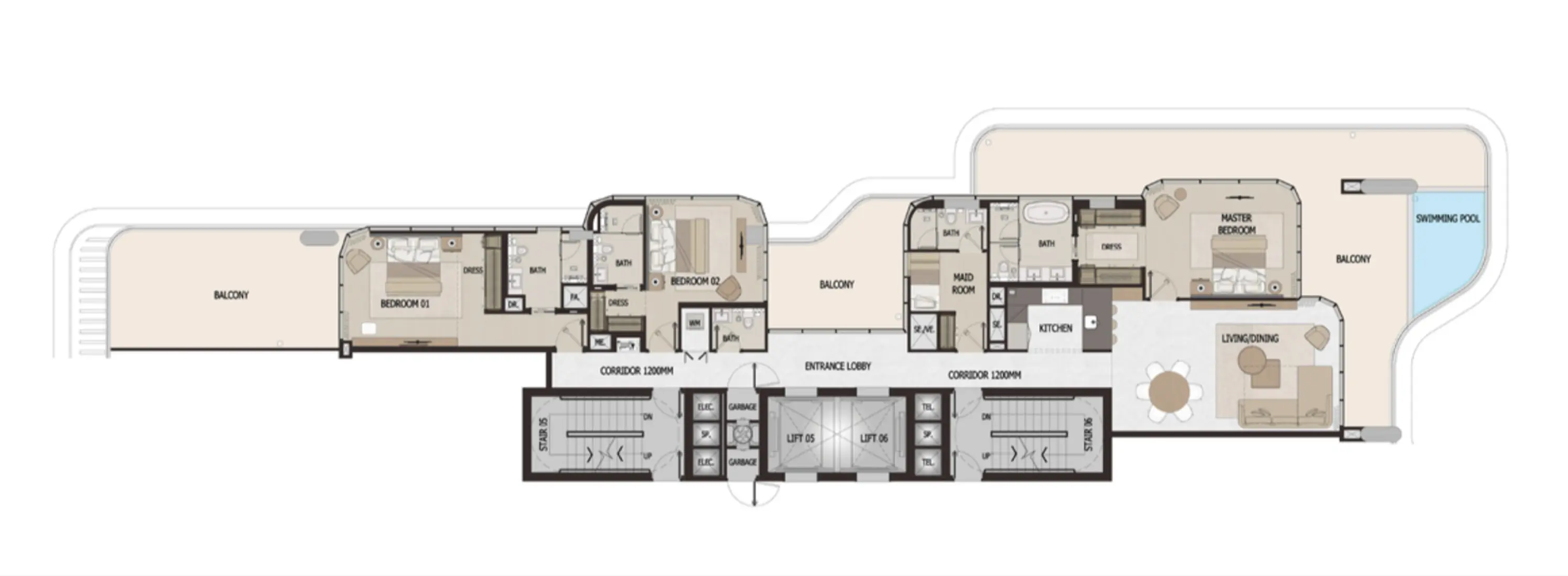 3 Bedrooms in Vitalia