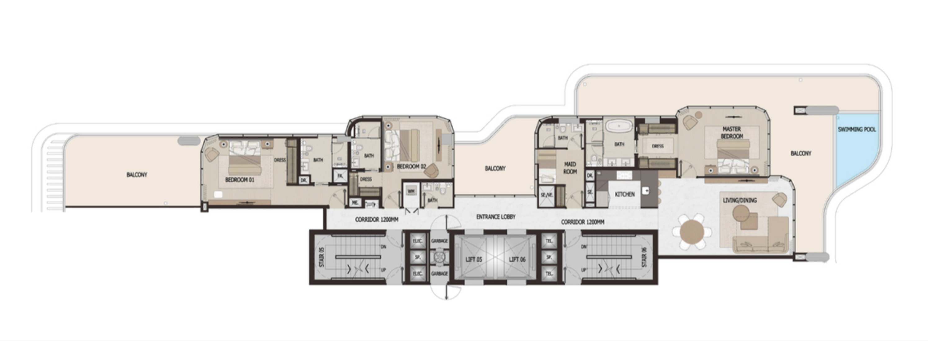3 Bedrooms in Vitalia