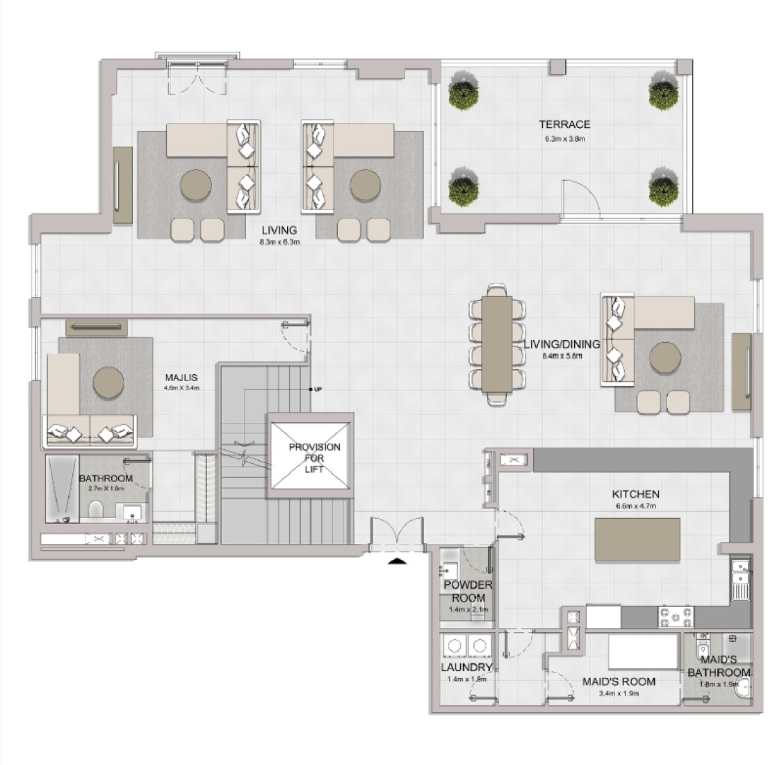 5 Bedrooms in La Voile
