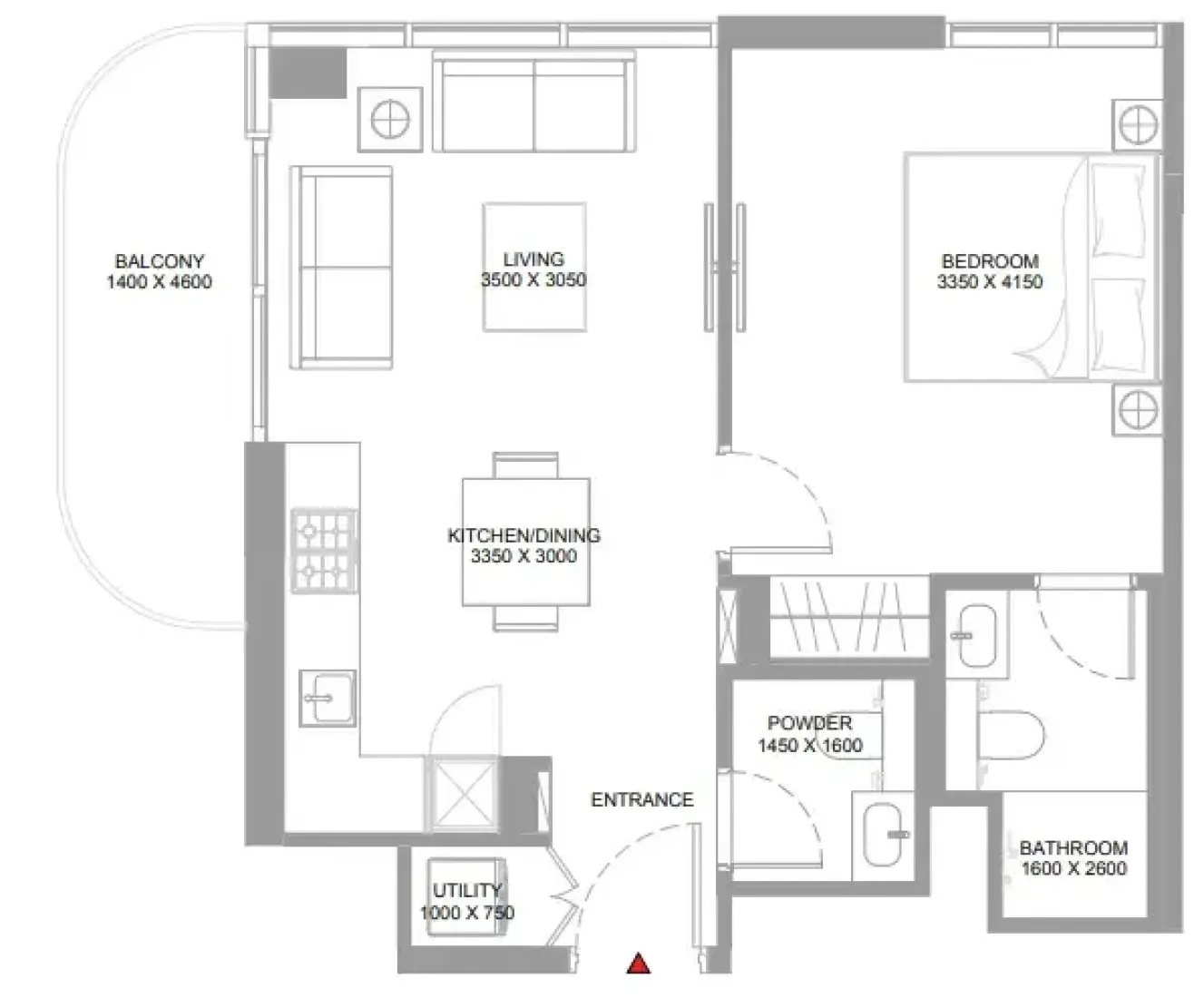 1 Bedroom in Pristine Beach Residences