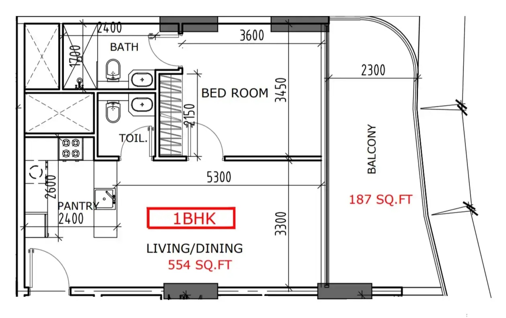 1 Bedroom in Coventry Centro