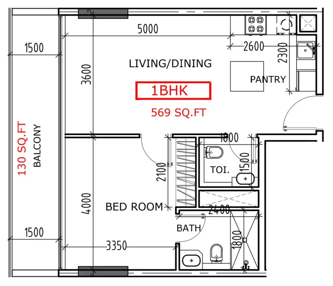 1 Bedroom in Coventry Centro