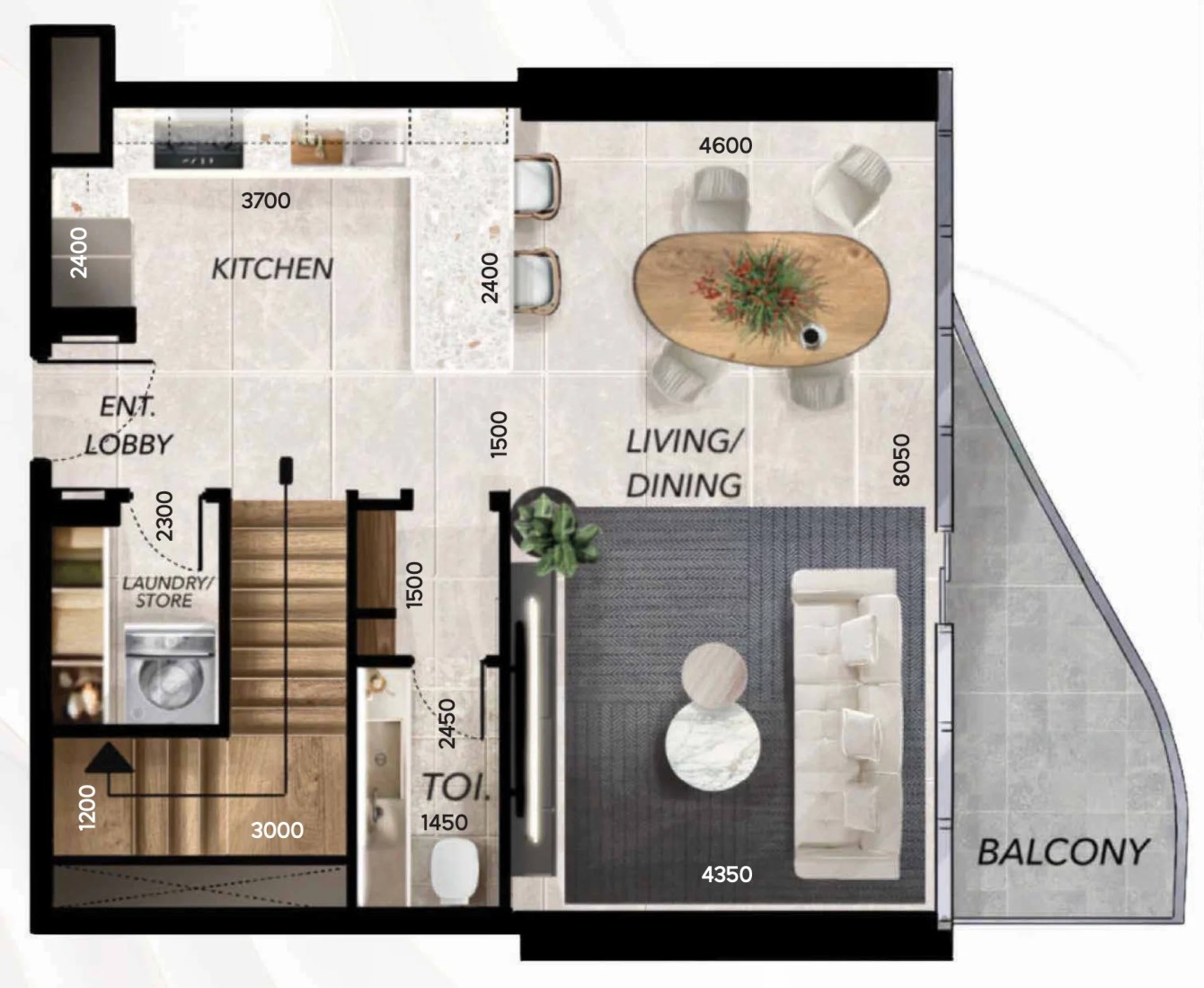 2 Bedrooms in Radiant Wave